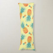 Pineappelpatroon Lichaamskussen (Voorkant Verticaal)