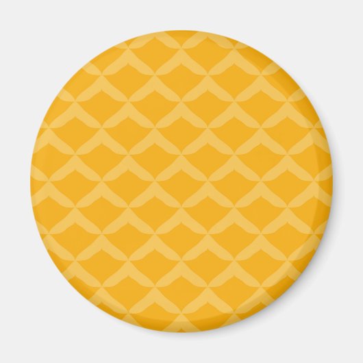 Pineappelpatroon Magneet (Voorkant)