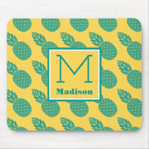 Pineappelpatroon Monogram Muismat