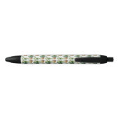 Pineappelpatroon op wit zwarte inkt pen (Achterkant)