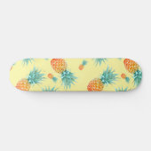 Pineappelpatroon Persoonlijk Skateboard (Horizontaal)