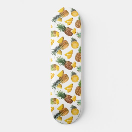 Pineappelpatroon Persoonlijk Skateboard (Voorkant)