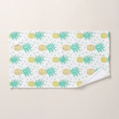 Pineappelpatroon Polka Dot Bath-handdoekset Bad Handdoek (Handdoek)