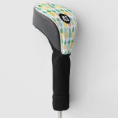 Pineappelpatroon | Putter | Afdekking Golf club Golfheadcover (Schuin)