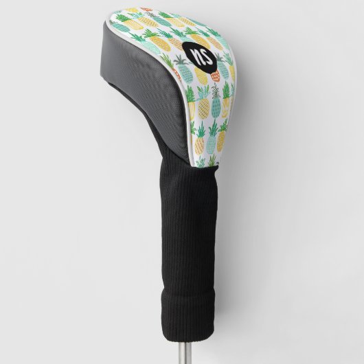 Pineappelpatroon | Putter | Afdekking Golf club Golfheadcover (Schuin)