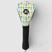 Pineappelpatroon | Putter | Afdekking Golf club Golfheadcover (Voorkant)
