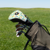 Pineappelpatroon | Putter | Afdekking Golf club Golfheadcover (Insitu)
