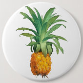 Pineappelpatroon Ronde Button 6,0 Cm (Voorkant)