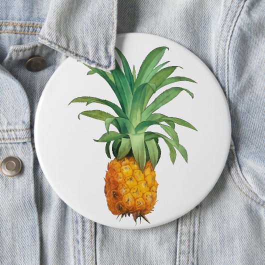 Pineappelpatroon Ronde Button 6,0 Cm (In situ)