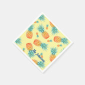 Pineappelpatroon Servet (Hoek)
