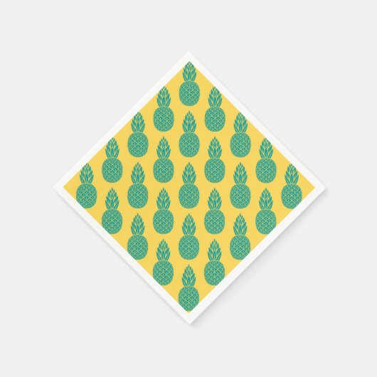 Pineappelpatroon Servet (Hoek)