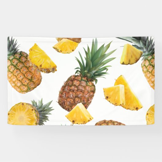 Pineappelpatroon Spandoek (Horizontaal)