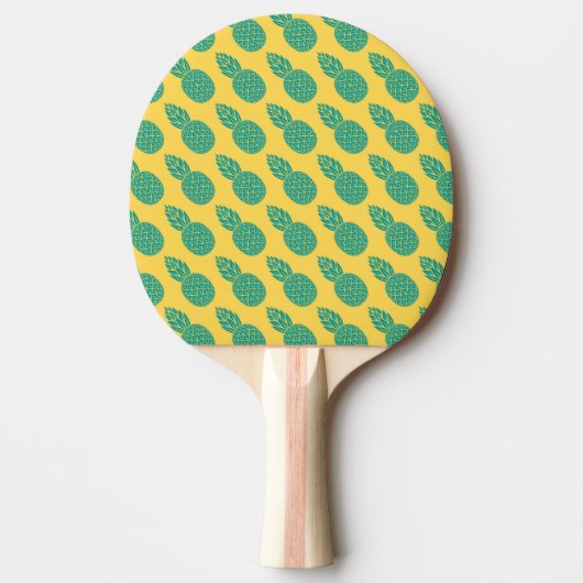 Pineappelpatroon Tafeltennisbatje (Voorkant)