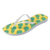Pineappelpatroon Teenslippers (Schuin)