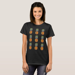 Pineappelpatroon vrouwen, ZSSG T-Shirt