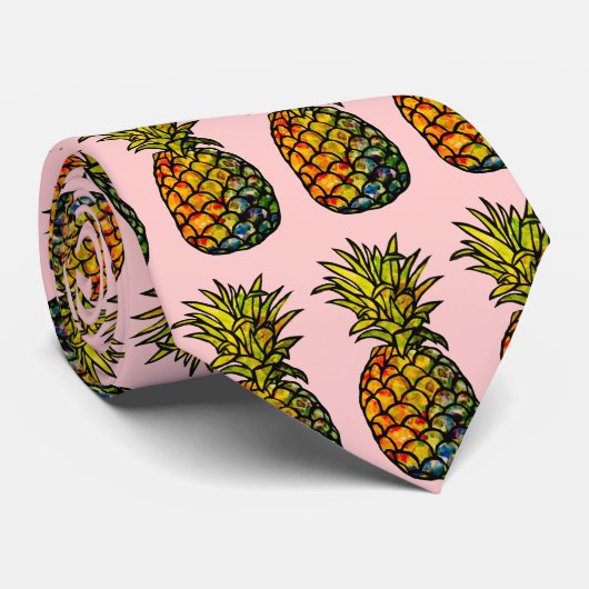 PINEAPPELS STROPDAS (Opgerold)