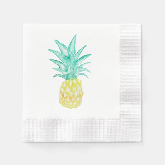 Pineappelschilders, tropisch luiers servet (Voorkant)