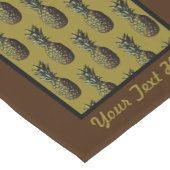 Pineappeltafelrunner - Optionele personalisatie Korte Tafelloper (Hoek)