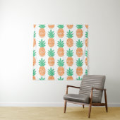 pineappelvormig vormgegeven wandkleed (In situ)