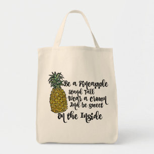 Pineappelwinkelen canvas tas