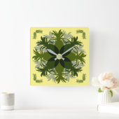 PINEAPPELWREATSBATROON VIERKANTE KLOK (Huis)