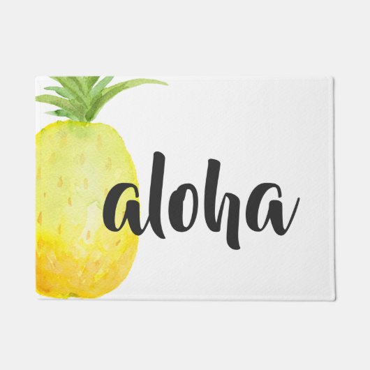 Pineapple Aloha Welcome Matt Deurmat (Voorkant)