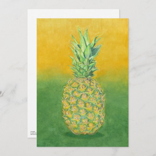 Pineapple Art Kaart (Voorkant / Achterkant)