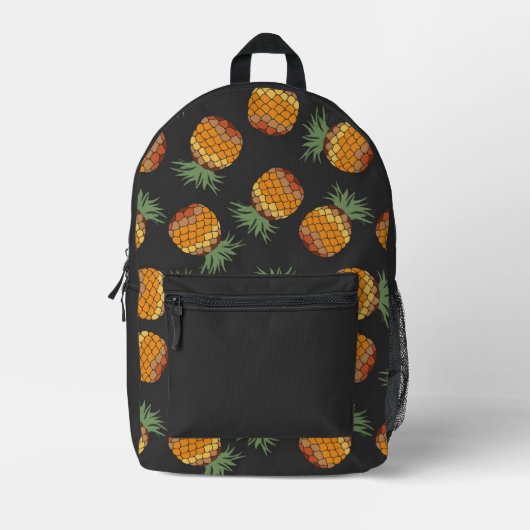 Pineapple Backpack Bedrukte Rugzak (Voorkant)