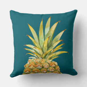 Pineapple Beach House Hunter Green Reversible Kussen