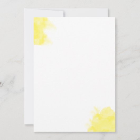 Pineapple birthday party invitation template kaart (Achterkant)