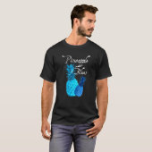 Pineapple Blues T-shirt (Voorkant volledig)