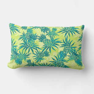 Pineapple Camo Hawaiian Lumbar Kussens