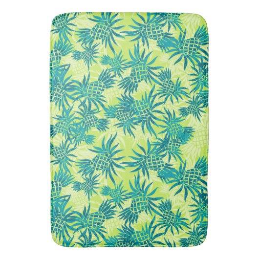 Pineapple Camo Hawaiian Tropisch Badmat (Voorkant Verticaal)