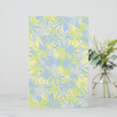 Pineapple Camo Hawaiian Tropisch Briefpapier (Staand voorkant)
