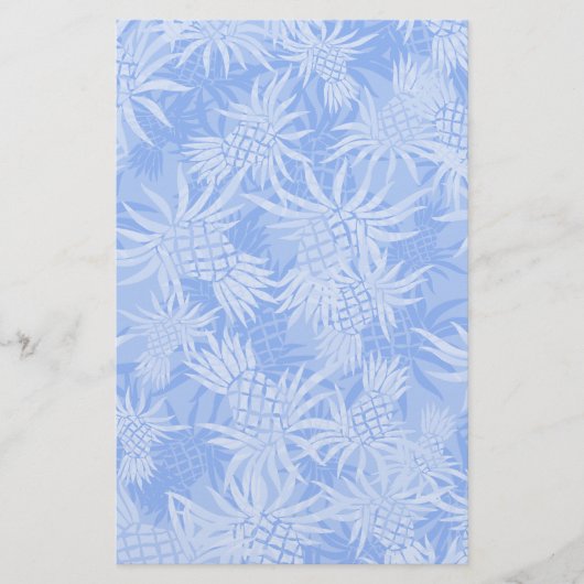 Pineapple Camo Hawaiian Tropisch Briefpapier (Voorkant)