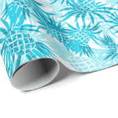 Pineapple Camo Hawaiian Tropisch Cadeaupapier (Rol Hoek)