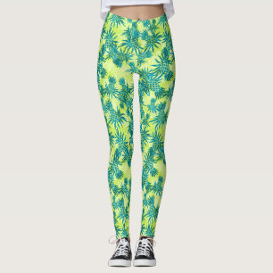 Pineapple Camo Hawaiian Tropisch Leggings