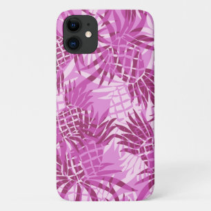 Pineapple Camo Hawaiian Tropisch - Roze Case-Mate iPhone Case