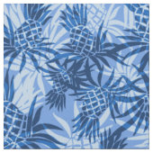 Pineapple Camo Hawaiian Tropisch Stof (Close Up)