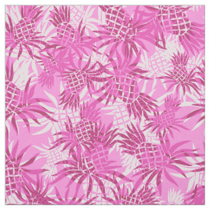 Pineapple Camo Hawaiian Tropisch Stof