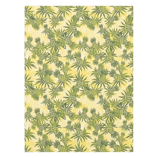 Pineapple Camo Hawaiian Tropisch Tafelkleed (Voorkant)