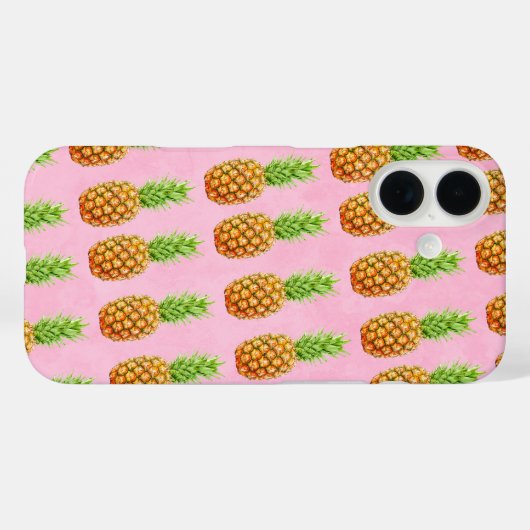 Pineapple cool pattern  Case-Mate iPhone case (Achterkant (horizontaal))