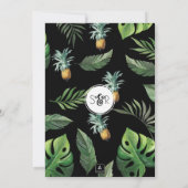 Pineapple Delight Foto Save The Date (Achterkant)