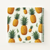 Pineapple design schrijfblok notitieboek (Achterkant)