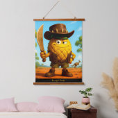 Pineapple Dundee - Pineapple Empire Hangend Wandkleed (Slaapkamer)