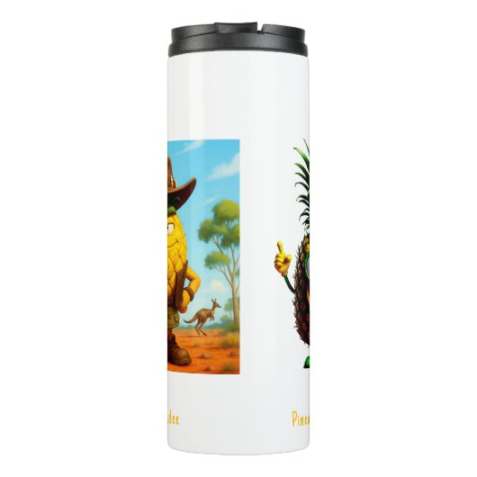 Pineapple Dundee - Pineapple Empire Thermosbeker (Achterkant)