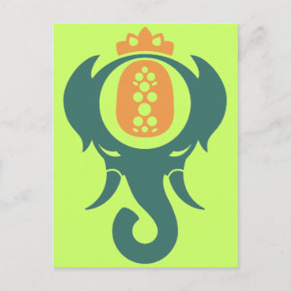 Pineapple Elephant Briefkaart
