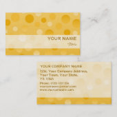 Pineapple Fizz-bedrijfskaartsjabloon Visitekaartje (Voorkant / Achterkant)