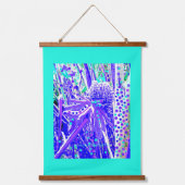 Pineapple Flowers aan het woord DUO Hangend Wandkleed (Voorkant)