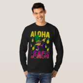 Pineapple for Women Men Dabbing Aloha Hawaii Summ T-shirt (Voorkant volledig)
